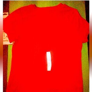 Woman’s Red Shirt